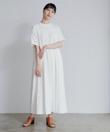 miette（ミエット）の「ﾊﾞﾝﾄﾞｶﾗｰﾋﾟﾝﾀｯｸﾜﾝﾋﾟｰｽ（ワンピース）」