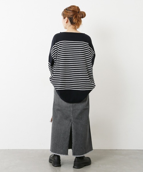 JOURNAL STANDARD（ジャーナルスタンダード）の「マルチデニムマキシスカート◆（デニムスカート・レディース・ブラウン/ベージュ/ブラック・38/36）」の17枚目の写真