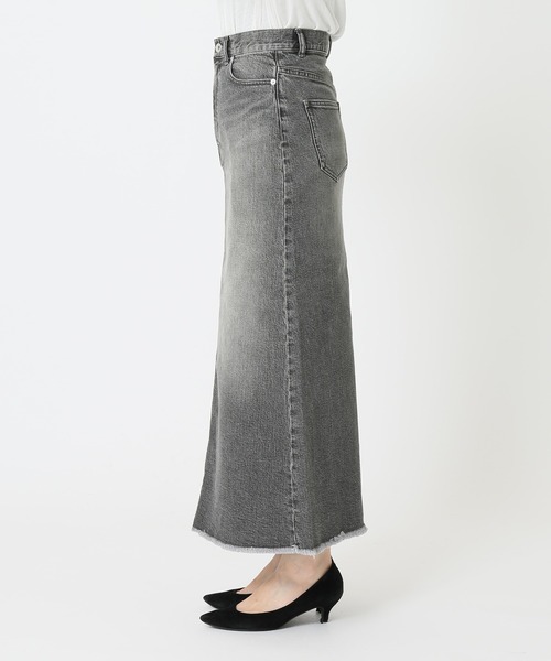 JOURNAL STANDARD（ジャーナルスタンダード）の「マルチデニムマキシスカート◆（デニムスカート・レディース・ブラウン/ベージュ/ブラック・38/36）」の10枚目の写真