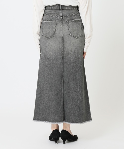 JOURNAL STANDARD（ジャーナルスタンダード）の「マルチデニムマキシスカート◆（デニムスカート・レディース・ブラウン/ベージュ/ブラック・38/36）」の6枚目の写真