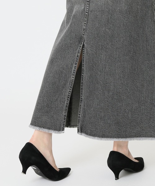 JOURNAL STANDARD（ジャーナルスタンダード）の「マルチデニムマキシスカート◆（デニムスカート・レディース・ブラウン/ベージュ/ブラック・38/36）」の15枚目の写真