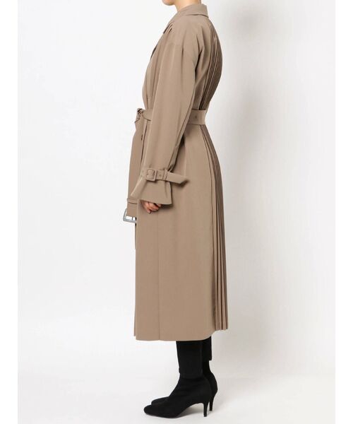 LAGUNAMOON（ラグナムーン）の「プリーツデザインコート（その他アウター・レディース・ベージュ/ネイビー・SMALL/MEDIUM）」の19枚目の写真