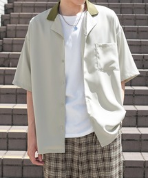 クレリックオープンカラーシャツ(ユニセックス)