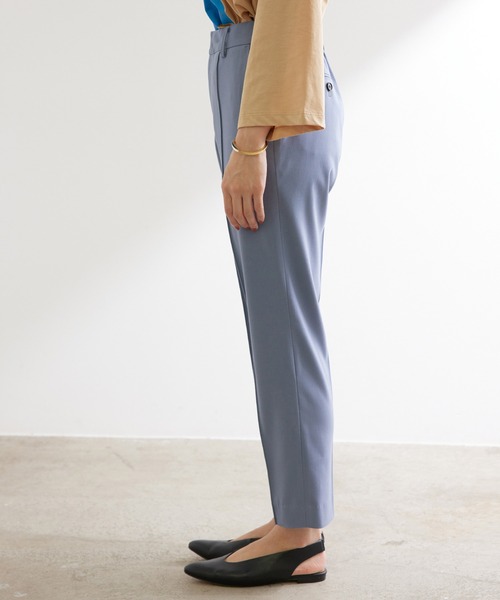 ROPE'(ロペ)の「【21AW】ピンタックシガレットパンツ(その他パンツ・レディース・ダークブラウン/イエロー/グリーン/ブルー系その他4・40/38/36/34)」の10枚目の写真