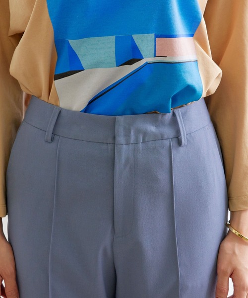 ROPE'(ロペ)の「【21AW】ピンタックシガレットパンツ(その他パンツ・レディース・ダークブラウン/イエロー/グリーン/ブルー系その他4・40/38/36/34)」の15枚目の写真