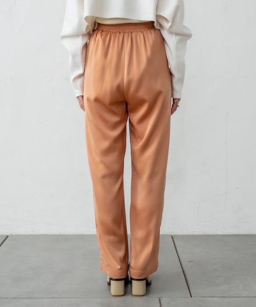 mystic（ミスティック）の「イージーサテンパンツ（スウェットパンツ・レディース・オフホワイト/オレンジ/ブルー・FREE）」の19枚目の写真