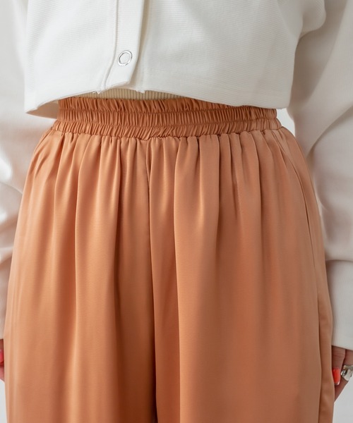 mystic（ミスティック）の「イージーサテンパンツ（スウェットパンツ・レディース・オフホワイト/オレンジ/ブルー・FREE）」の17枚目の写真