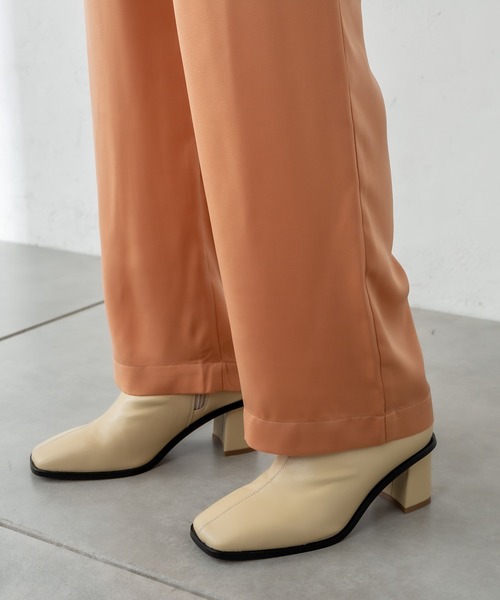 mystic（ミスティック）の「イージーサテンパンツ（スウェットパンツ・レディース・オフホワイト/オレンジ/ブルー・FREE）」の12枚目の写真