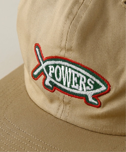 POWERS(パワーズ)の「【POWERS / パワーズ】 FISH 5PANEL CAP(キャップ・メンズ・ベージュ・FREE)」の4枚目の写真