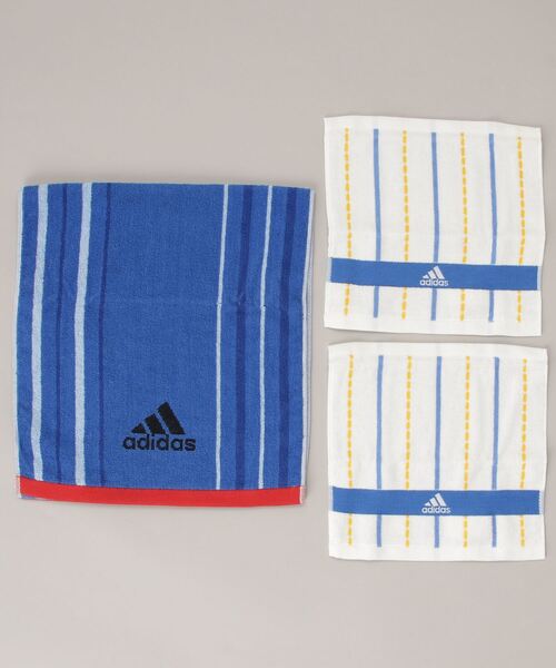 adidas（アディダス）の「【 adidas / アディダス 】 フェイスタオル タオルハンカチ 3点セット 063629200M TOB（タオル・メンズ・その他1・FREE）」の5枚目の写真