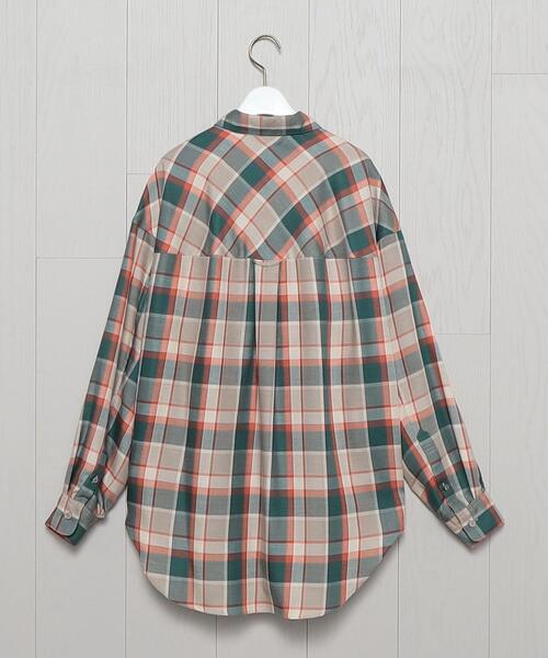 H　BEAUTY&YOUTH UNITED ARROWS（エイチビューティーアンドユースユナイテッドアローズ）の「＜H＞CHECK SHIRT/シャツ（シャツ/ブラウス・レディース・ピンク/オリーブ・S/M）」の10枚目の写真