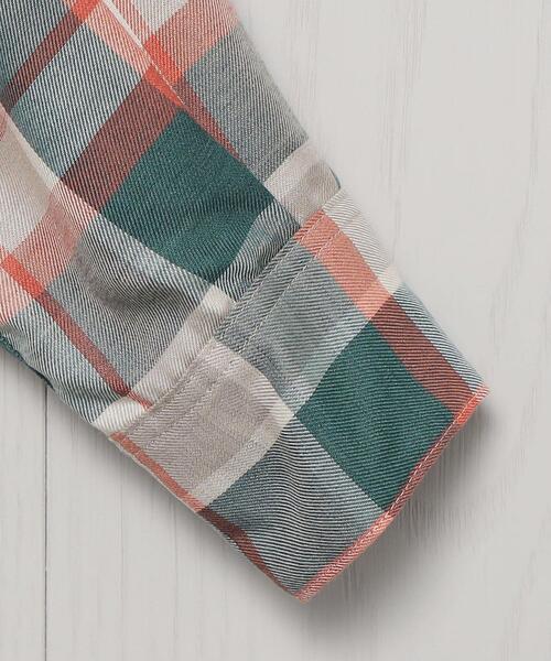 H　BEAUTY&YOUTH UNITED ARROWS（エイチビューティーアンドユースユナイテッドアローズ）の「＜H＞CHECK SHIRT/シャツ（シャツ/ブラウス・レディース・ピンク/オリーブ・S/M）」の4枚目の写真