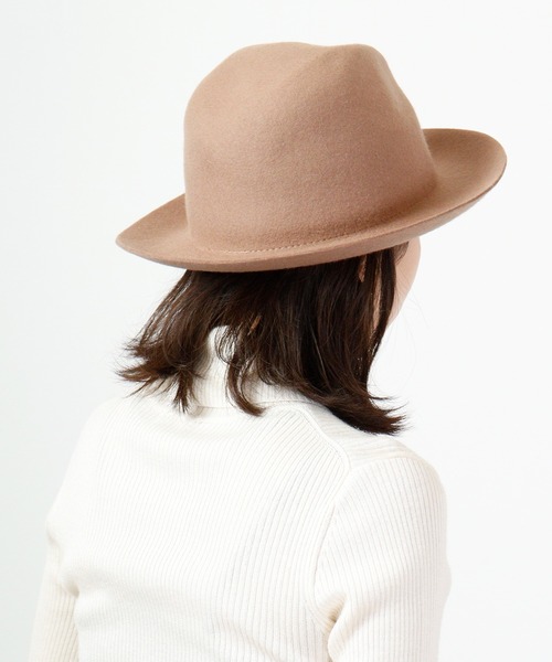 Sense of Grace（センスオブグレース）の「FOLDABLE HAT フォーダブル 中折れフェルトハット（ハット・メンズ・グレー/カーキオリーブ/ブラック/ベージュ/アッシュ・FREE）」の14枚目の写真