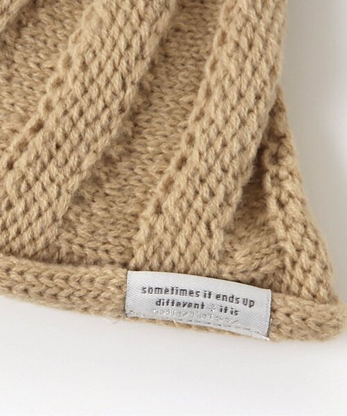 apres les cours（アプレレクール）の「/とんがりベビーニット帽（その他ベビー用品・キッズ・アイボリー/マスタード・48/46）」の10枚目の写真