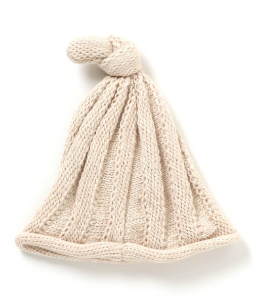apres les cours（アプレレクール）の「/とんがりベビーニット帽（その他ベビー用品・キッズ・アイボリー/マスタード・48/46）」の12枚目の写真