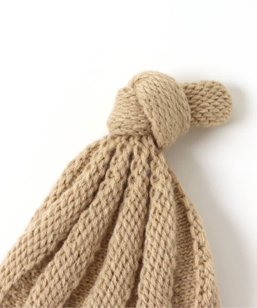 apres les cours（アプレレクール）の「/とんがりベビーニット帽（その他ベビー用品・キッズ・アイボリー/マスタード・48/46）」の4枚目の写真