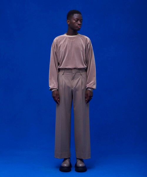 UNITED TOKYO（ユナイテッドトウキョウ）の「ベロアロンT（Tシャツ/カットソー・メンズ・ブラック/ブラウン・FREE）」の12枚目の写真