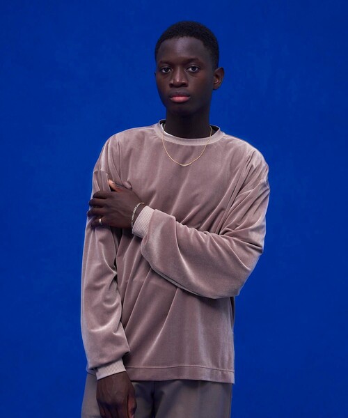 UNITED TOKYO（ユナイテッドトウキョウ）の「ベロアロンT（Tシャツ/カットソー・メンズ・ブラック/ブラウン・FREE）」の9枚目の写真