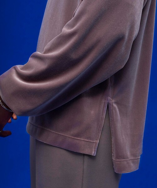 UNITED TOKYO（ユナイテッドトウキョウ）の「ベロアロンT（Tシャツ/カットソー・メンズ・ブラック/ブラウン・FREE）」の7枚目の写真