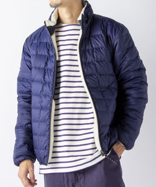 TAION（タイオン）の「【TAION/タイオン】DOWN×BOA REVERSIBLE JACKET #TAION-R102MB（ブルゾン・メンズ・ブラック/オリーブ/ネイビー/ダークブルー・M/L/LL）」の20枚目の写真