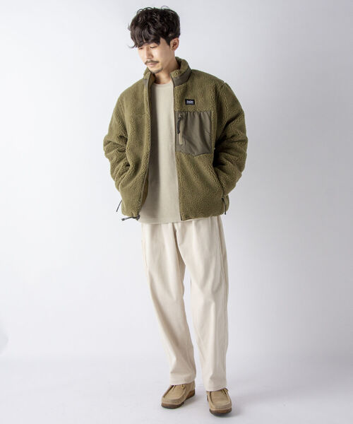 TAION（タイオン）の「【TAION/タイオン】DOWN×BOA REVERSIBLE JACKET #TAION-R102MB（ブルゾン・メンズ・ブラック/オリーブ/ネイビー/ダークブルー・M/L/LL）」の14枚目の写真