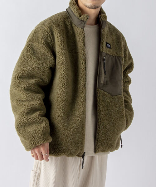 TAION（タイオン）の「【TAION/タイオン】DOWN×BOA REVERSIBLE JACKET #TAION-R102MB（ブルゾン・メンズ・ブラック/オリーブ/ネイビー/ダークブルー・M/L/LL）」の15枚目の写真