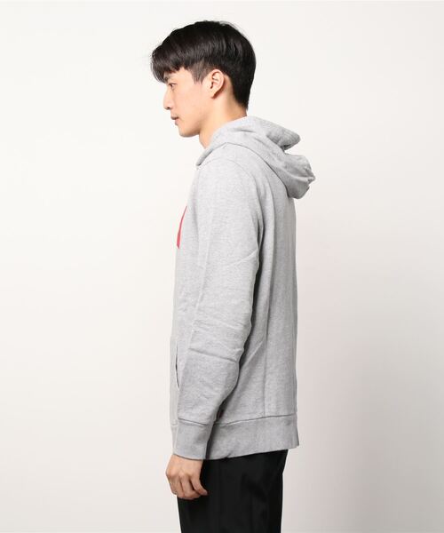 Levi's（リーバイス）の「Levi's/リーバイス ビッグシルエット バットウイング スウェットパーカ/フーディー（パーカー・メンズ・ホワイト/ブラック/グレー・S/M/L）」の13枚目の写真