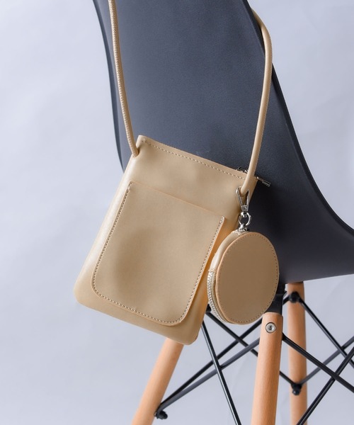 folka（フォルカ）の「【1977】ミニウォレット& スマート ミニ ショルダーバッグ スマホ ポーチ ミニバッグ（ショルダーバッグ・レディース・アイボリー/ブラック/ブラウン/ベージュ/ブルー・ONE SIZE）」の18枚目の写真