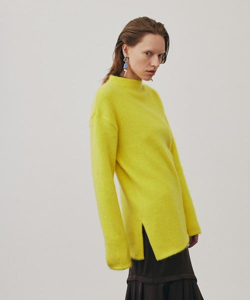 スリットリバーモヘアニット（ニット/セーター）｜UNITED TOKYO