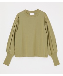 AZUL by moussy | (PLUS)TUCK SLEEVE TEE/タックスリーブT(Tシャツ/カットソー)