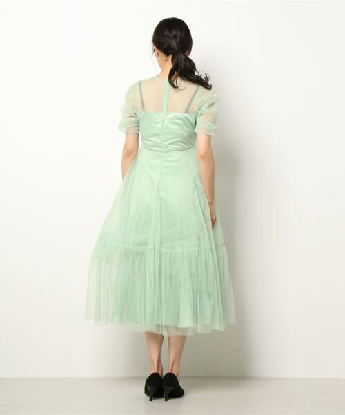 epine（エピヌ）の「tulle see-through volume dress（ドレス）」 - WEAR