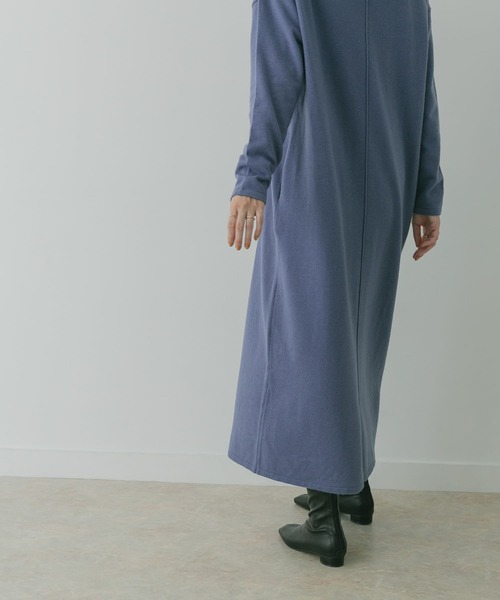 KBF+（ケービーエフプラス）の「KBF+　ロングニットワンピース∴（ワンピース・レディース・ライトベージュ・ONE）」の21枚目の写真