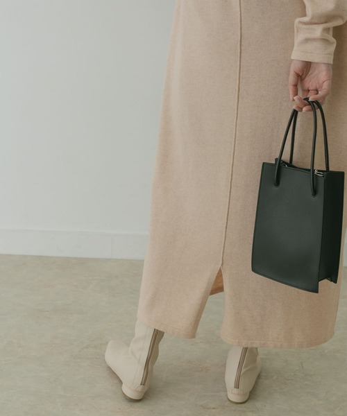 KBF+（ケービーエフプラス）の「KBF+　ロングニットワンピース∴（ワンピース・レディース・ライトベージュ・ONE）」の16枚目の写真