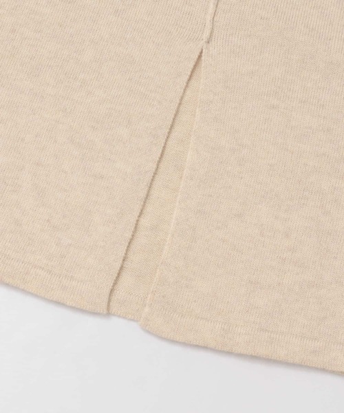 KBF+（ケービーエフプラス）の「KBF+　ロングニットワンピース∴（ワンピース・レディース・ライトベージュ・ONE）」の5枚目の写真