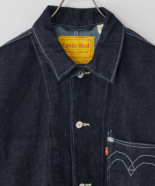 Levi's RED（リーバイスレッド）の「【Levi's Red/リーバイス レッド】ENGINEERED COAT THE LIGHTS GO OUT（デニムジャケット・メンズ・インディゴブルー・MEDIUM/LARGE）」の9枚目の写真