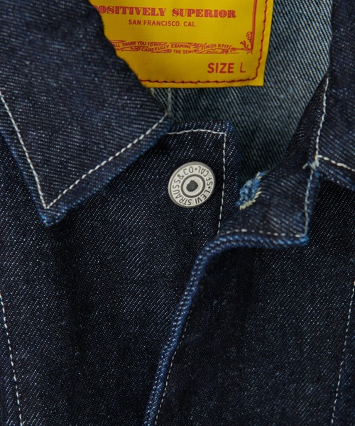 Levi's RED（リーバイスレッド）の「【Levi's Red/リーバイス レッド】ENGINEERED COAT THE LIGHTS GO OUT（デニムジャケット・メンズ・インディゴブルー・MEDIUM/LARGE）」の4枚目の写真