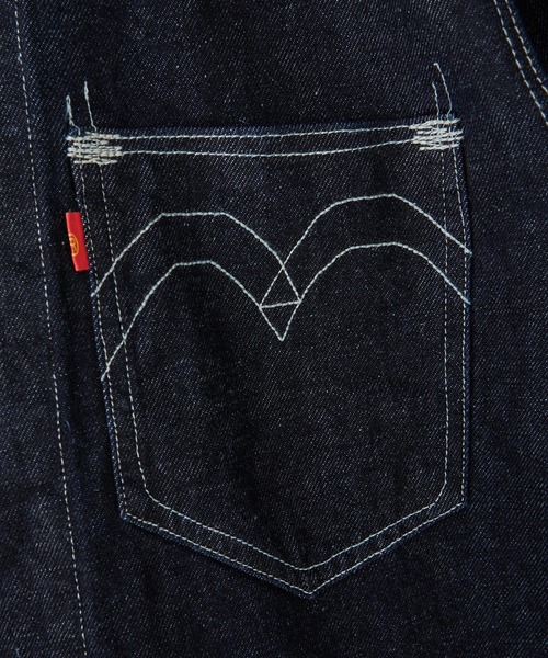 Levi's RED（リーバイスレッド）の「【Levi's Red/リーバイス レッド】ENGINEERED COAT THE LIGHTS GO OUT（デニムジャケット・メンズ・インディゴブルー・MEDIUM/LARGE）」の8枚目の写真