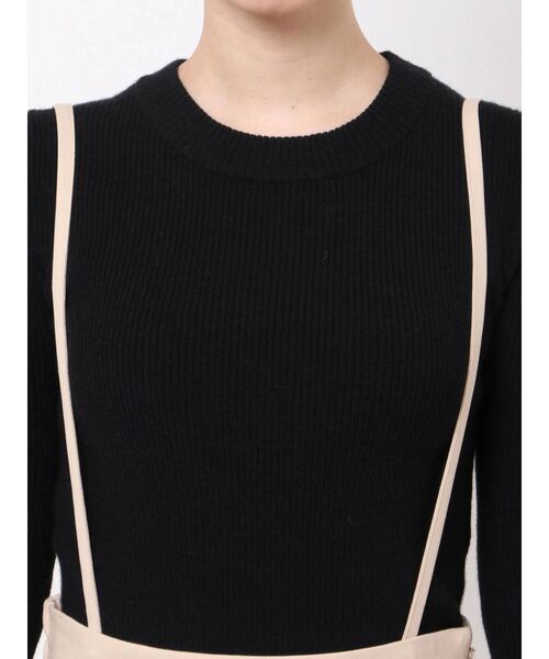 LAGUNAMOON(ラグナムーン)の「サスペンダーハイウエストスカート(スカート・レディース・ブラック/アイボリー/ベージュ・MEDIUM/SMALL)」の20枚目の写真