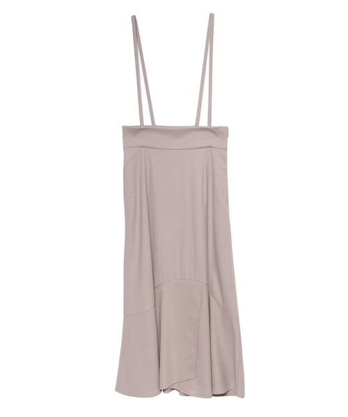 LAGUNAMOON(ラグナムーン)の「サスペンダーハイウエストスカート(スカート・レディース・ブラック/アイボリー/ベージュ・MEDIUM/SMALL)」の8枚目の写真