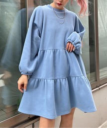 RASVOA | ボリュームティアードワンピース(ワンピース)