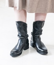 す*い様 新品未使用自宅保管A.S.98エアーステップ98黒ブラックスタッズブー A.S.98 スリッポン エアーステップ98 シンプルカジュアルスリッポン