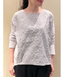 BEARDSLEY | フロント刺繍カットソー(Tシャツ/カットソー)
