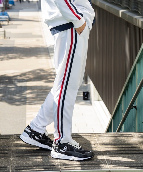 le coq sportif(ルコックスポルティフ)の「トラックジャージロングパンツ メンズ ウェア ロングパンツ ボトムス スポーツウェア(その他パンツ・メンズ・ホワイト/ブラック/ネイビー・M/XL/XXL/S/L)」の9枚目の写真