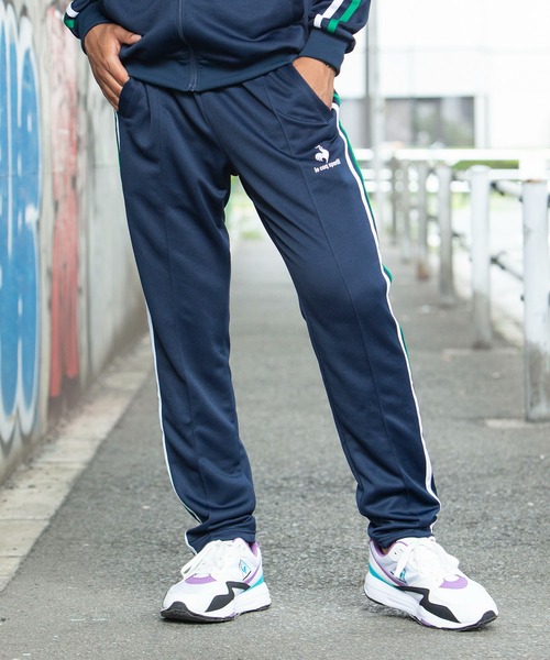 le coq sportif(ルコックスポルティフ)の「トラックジャージロングパンツ メンズ ウェア ロングパンツ ボトムス スポーツウェア(その他パンツ・メンズ・ホワイト/ブラック/ネイビー・M/XL/XXL/S/L)」の7枚目の写真