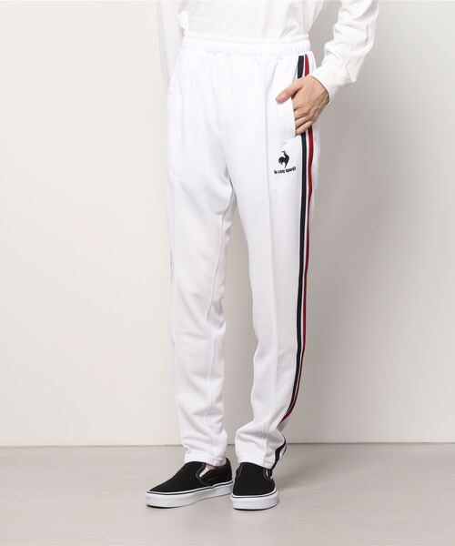 le coq sportif(ルコックスポルティフ)の「トラックジャージロングパンツ メンズ ウェア ロングパンツ ボトムス スポーツウェア(その他パンツ・メンズ・ホワイト/ブラック/ネイビー・M/XL/XXL/S/L)」の11枚目の写真