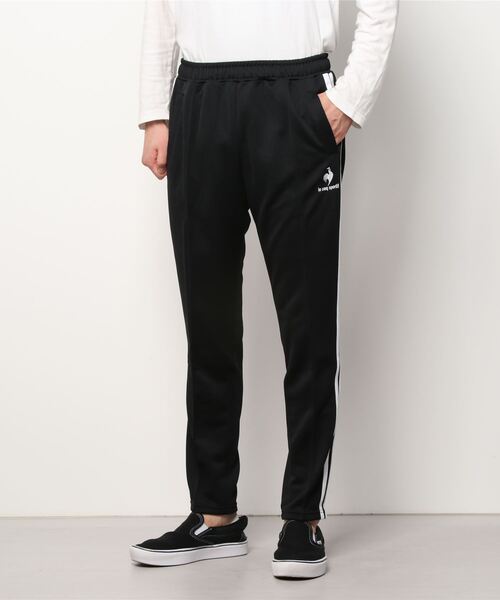 le coq sportif(ルコックスポルティフ)の「トラックジャージロングパンツ メンズ ウェア ロングパンツ ボトムス スポーツウェア(その他パンツ・メンズ・ホワイト/ブラック/ネイビー・M/XL/XXL/S/L)」の12枚目の写真