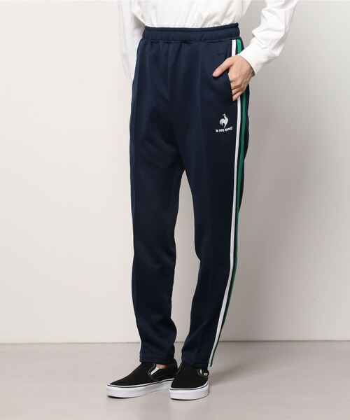 le coq sportif(ルコックスポルティフ)の「トラックジャージロングパンツ メンズ ウェア ロングパンツ ボトムス スポーツウェア(その他パンツ・メンズ・ホワイト/ブラック/ネイビー・M/XL/XXL/S/L)」の13枚目の写真