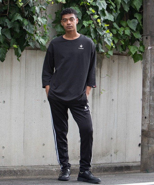 le coq sportif(ルコックスポルティフ)の「トラックジャージロングパンツ メンズ ウェア ロングパンツ ボトムス スポーツウェア(その他パンツ・メンズ・ホワイト/ブラック/ネイビー・M/XL/XXL/S/L)」の15枚目の写真