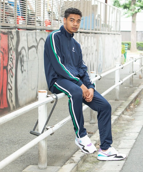 le coq sportif(ルコックスポルティフ)の「トラックジャージロングパンツ メンズ ウェア ロングパンツ ボトムス スポーツウェア(その他パンツ・メンズ・ホワイト/ブラック/ネイビー・M/XL/XXL/S/L)」の16枚目の写真