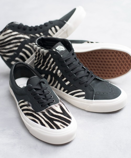 And A(アンドエー)の「VANS ヴァンズ / ERA 95 DX エラ ゼブラハラコ ローカットスニーカー / VN0A2RR14ZD(スニーカー・メンズ・ゼブラ・26.5cm/27.5cm/27cm/28cm)」の8枚目の写真